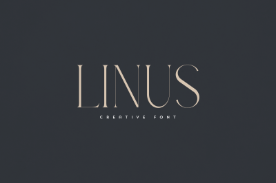 Linus creative font