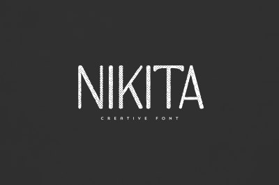 Nikita creative font