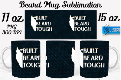 Beard Mug PNG Sublimation | Coffee 11 Oz | 15 Oz Mug Sublimation