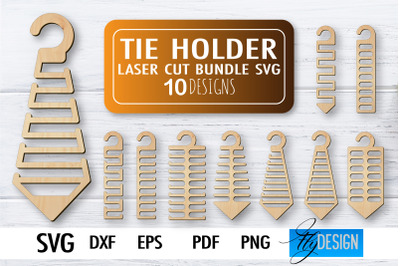 Tie Holder Laser Cut SVG | Outfit SVG Design | CNC Files