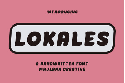 Lokales Handwritten Font