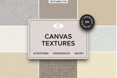 33 Seamless Canvas Texture Pack