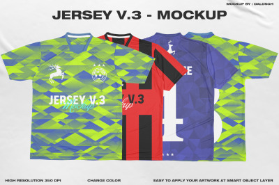 Jersey V.3 - Mockup