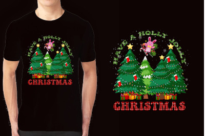 Christmas illustration T-shirt Design