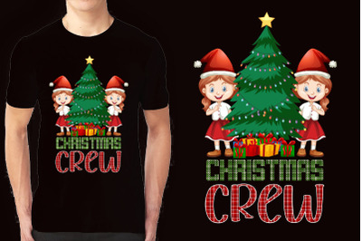 Christmas illustration T-shirt Design