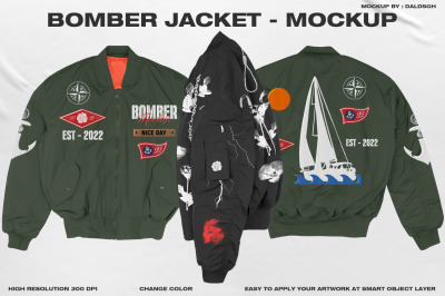 Bomber Jacket - Mockup