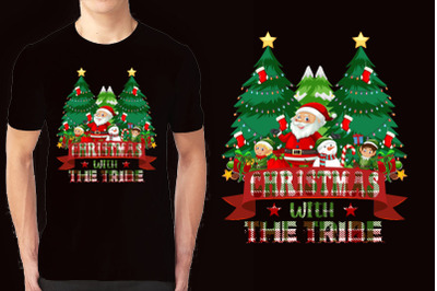 Christmas illustration T-shirt Design