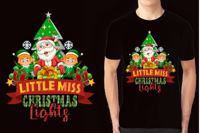 Christmas illustration T-shirt Design