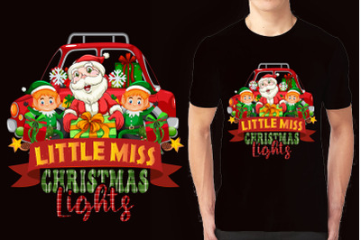 Christmas illustration T-shirt Design