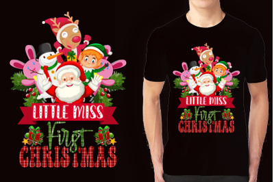 Christmas illustration T-shirt Design