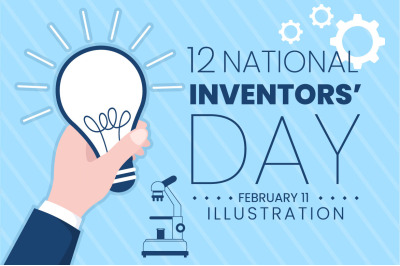 12 National Inventors Day Illustration