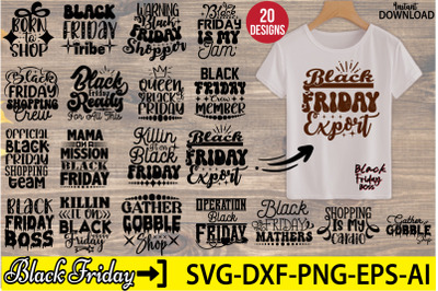 Black Friday SVG Bundle