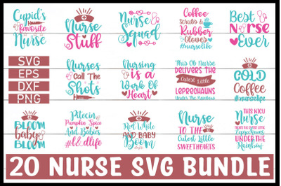 Nurse SVG Bundle