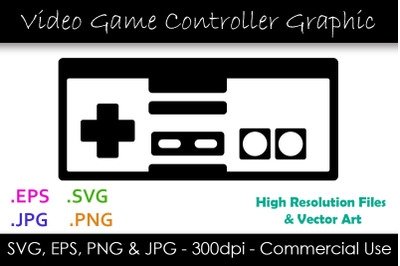 Video Game Controller - Retro Gamer