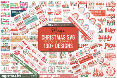 Mega Christmas SVG Bundle