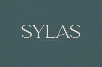 Sylas creative font