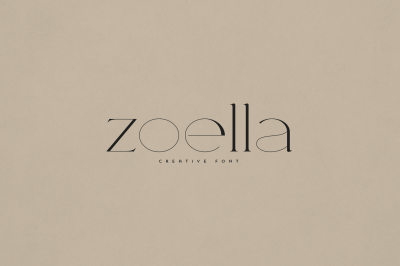Zoella creative font