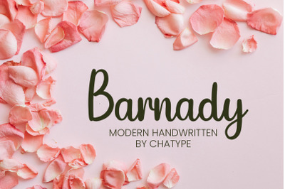 Barnady font