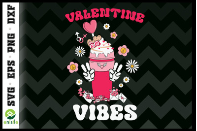 Valentine Vibes Pink Valentine Cup