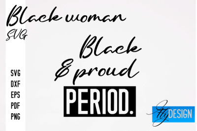 Black Woman SVG | Women Power SVG | Beauty SVG Design