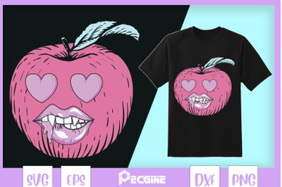 Poison Apple Scary Pastel Valentine