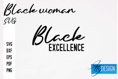 Black Woman SVG | Women Power SVG | Beauty SVG Design