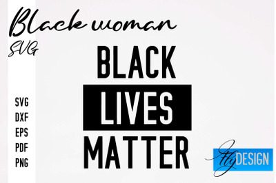 Black Woman SVG | Women Power SVG | Beauty SVG Design