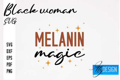 Black Woman SVG | Women Power SVG | Beauty SVG Design