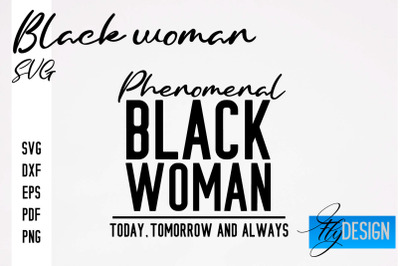 Black Woman SVG | Women Power SVG | Beauty SVG Design