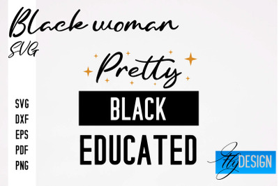 Black Woman SVG | Women Power SVG | Beauty SVG Design