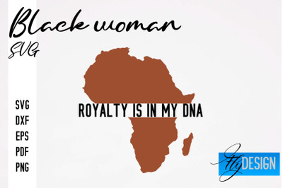 Black Woman SVG | Women Power SVG | Beauty SVG Design