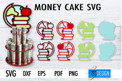 Money Cake SVG | Money Holder SVG Design | Gift SVG Design