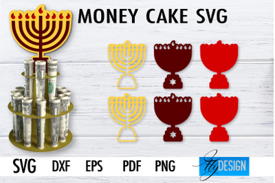 Money Cake SVG | Money Holder SVG Design | Gift SVG Design