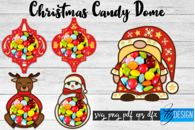 Candy Dome SVG | Candy Holders SVG | Treat Box SVG