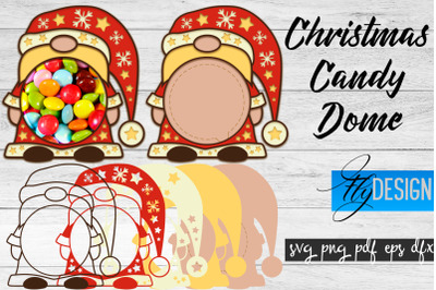 Candy Dome SVG | Candy Holders SVG | Treat Box SVG