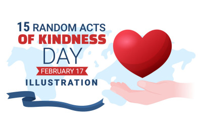 15 Random Acts of Kindness Illustration