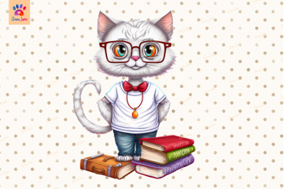 Student Cat Cute Animal Lover