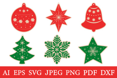 Christmas Gift Tags. Gift Tags SVG. Gift Tags templates