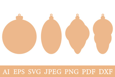 Christmas decoration gift tags templates