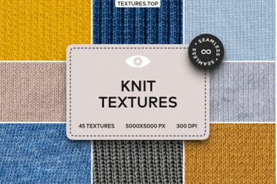 45 Seamless Knit Texture Pack