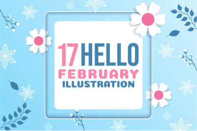 17 Hello February Illustration