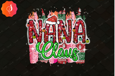 Nana Claus Family Matching Design