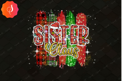 Sister Claus Family Matching Design