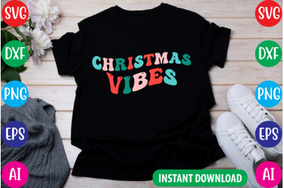 Retro Christmas T-shirt Design