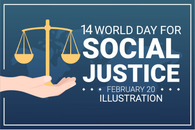 14 World Day of Social Justice Illustration