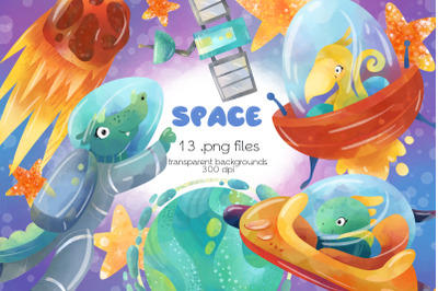 Space Clipart - PNG Files