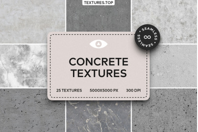 25 Seamless Concrete Wall Texture Pack