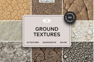 20 Seamless Ground Texture Pack