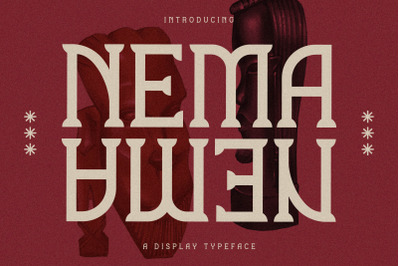NEMA Typeface