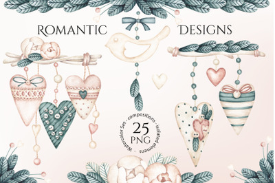 Romantic Designs. Valentine&#039;s Set